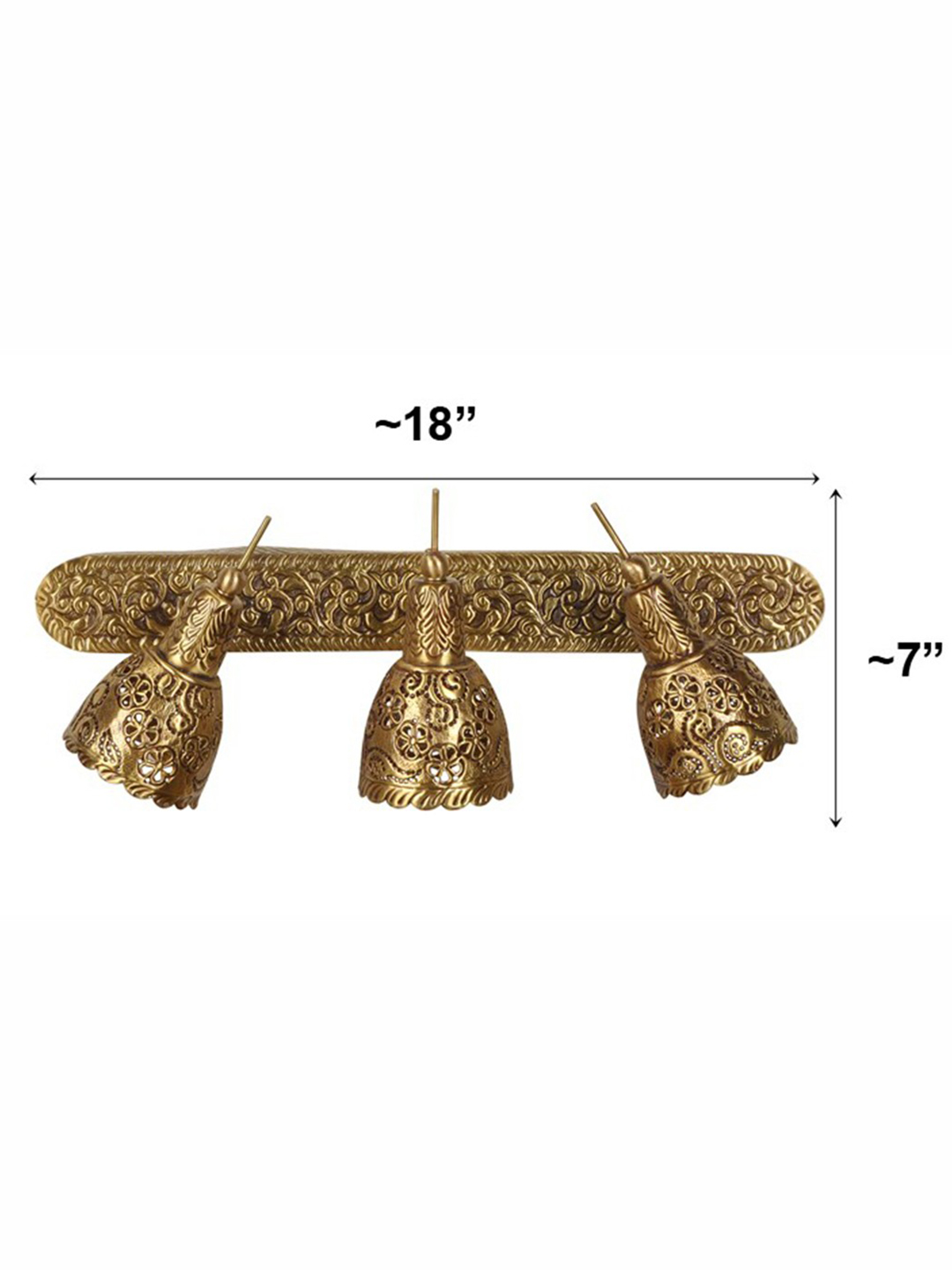 Single Brass Spot 3/L Light - Image 2