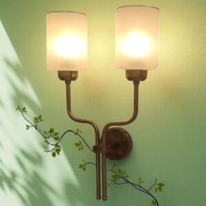 🪔 Premium Vintage Wall Light - Dual Arm Chandelier Style