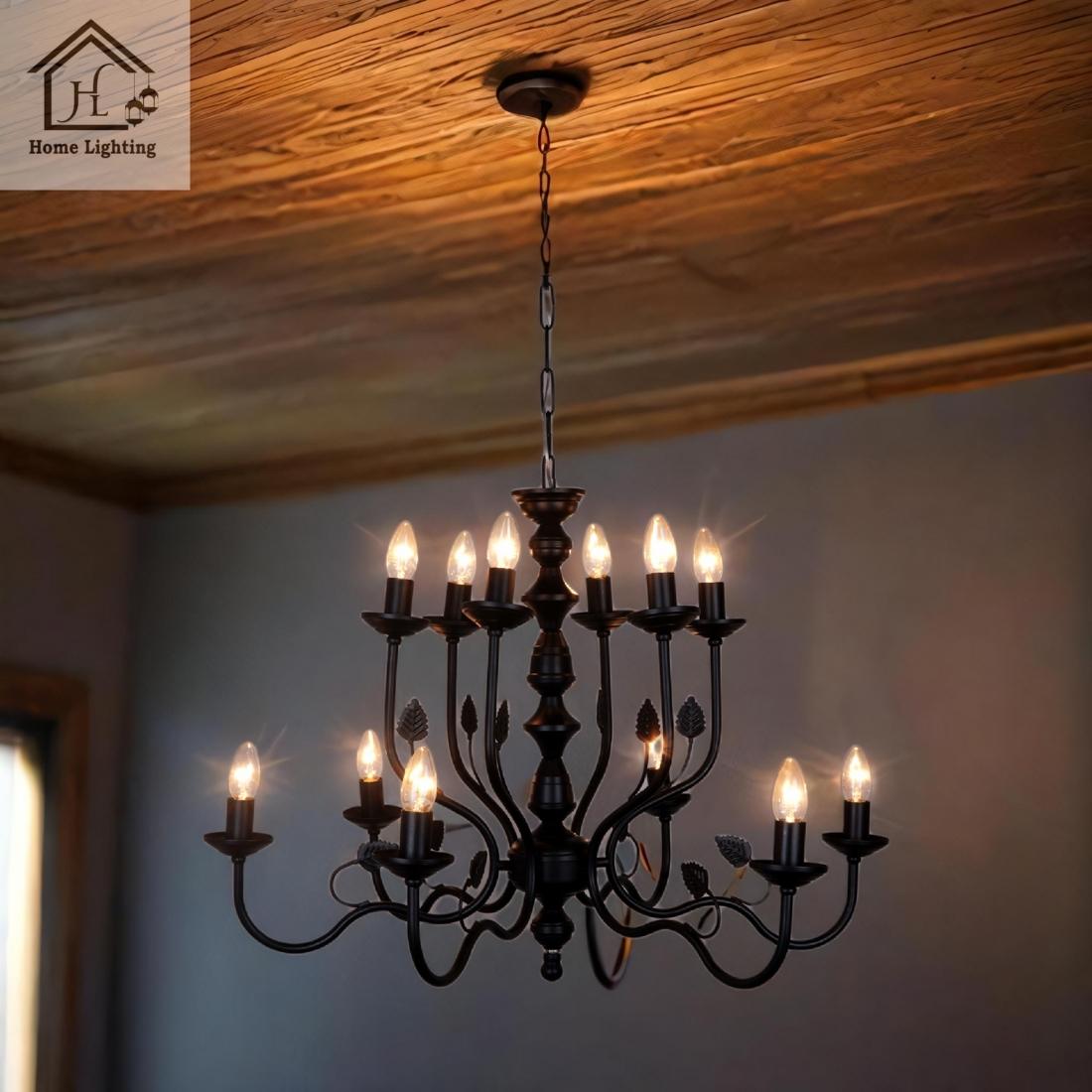 12-Candle-Vintage-Chandelier