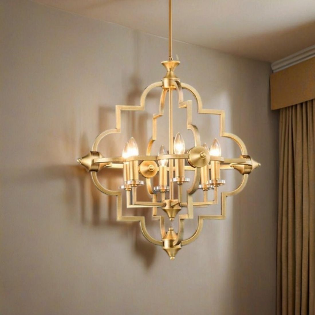 6-Light-Pendant-Modern-Chandelier